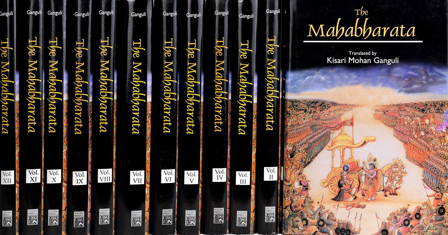 The Complete Mahabharata in English (12 Volumes) | Exotic India Art