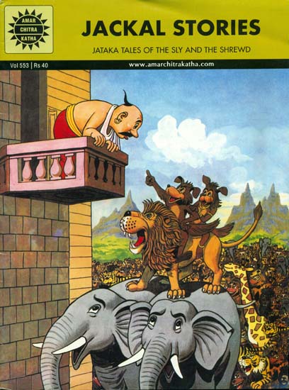 Jackal Stories (Jataka Tales of the Sly and the Shrewd) | Exotic India Art