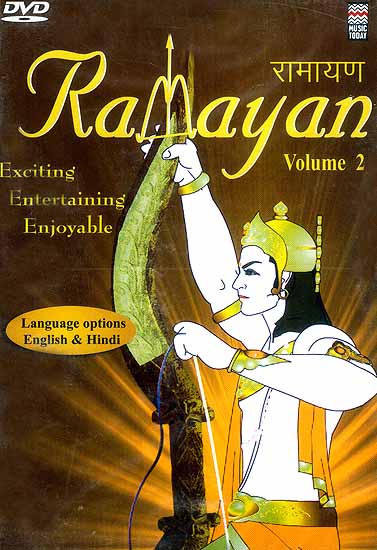 Ramayan Volume 2 (Exciting, Entertaining, Enjoyable) (DVD Video) | Exotic  India Art