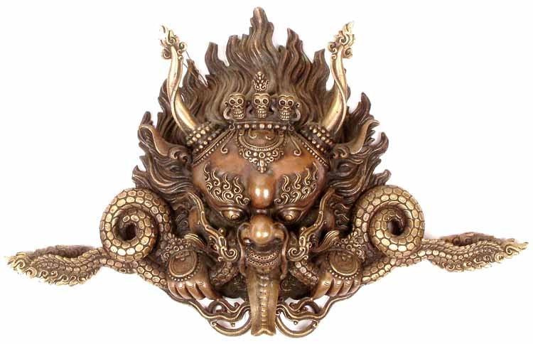 Kirtimukha (Griffin) Mask | Exotic India Art