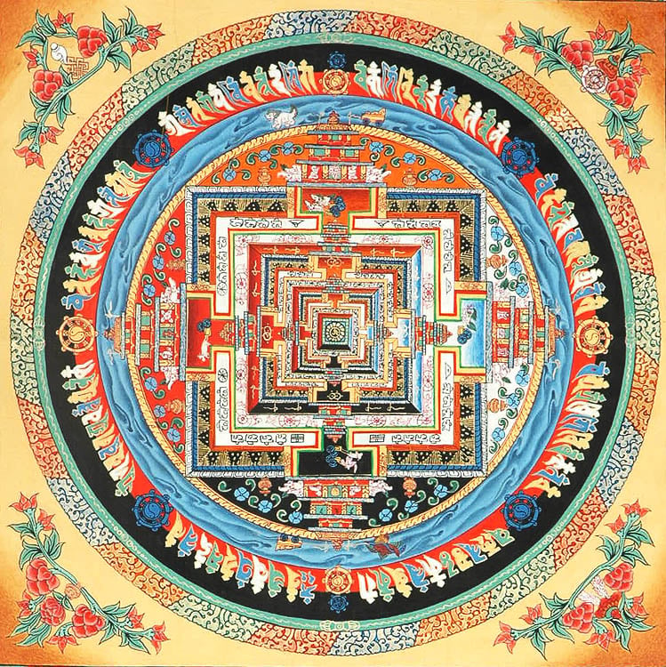 OM Mandala | Exotic India Art