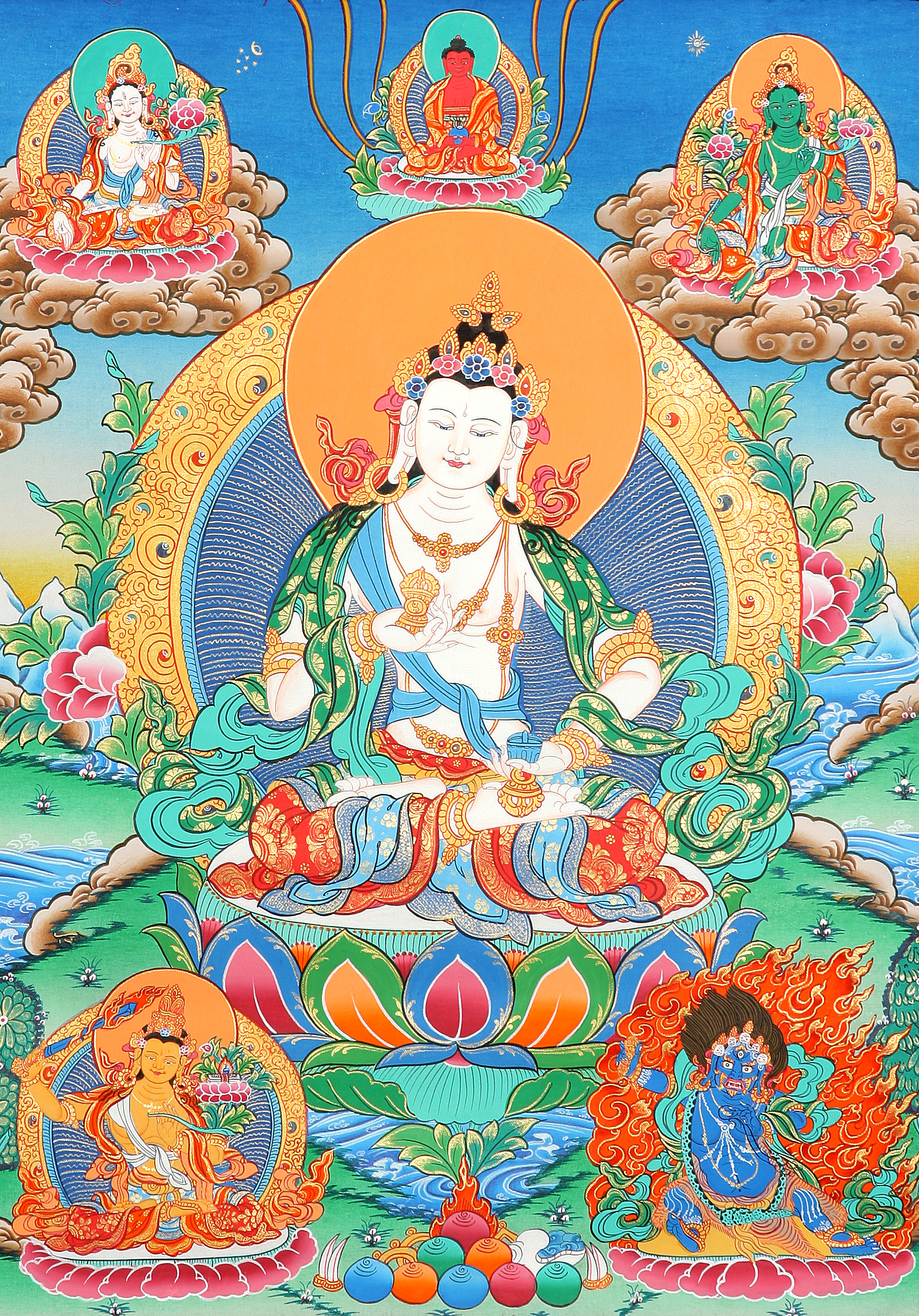 Primordial Buddha Vajrasattva | Exotic India Art