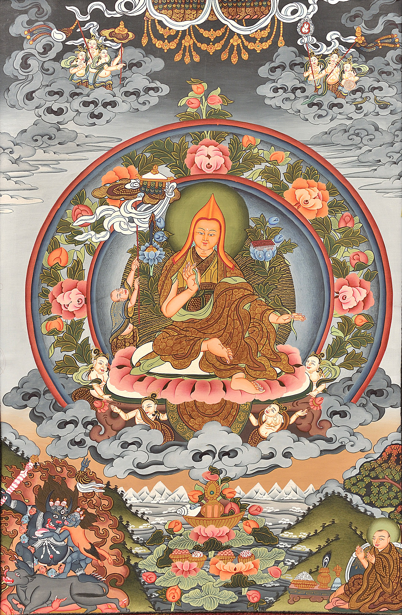 define lama buddhism