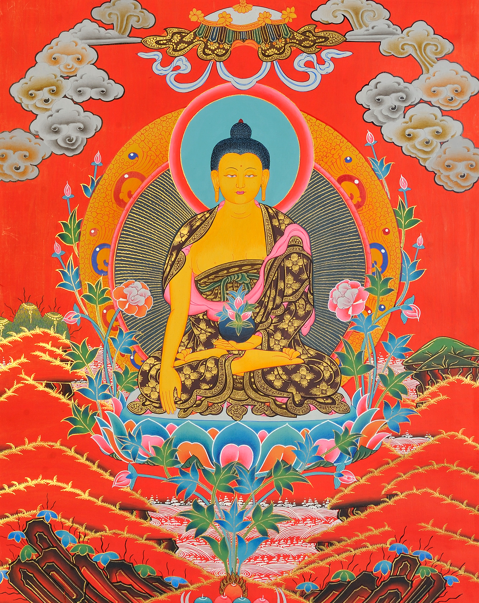 Будда земли. Будда Гаутама тханка. Будда Шакьямуни. Мантра Будды Шакьямуни. Будда Шакямуни танка.