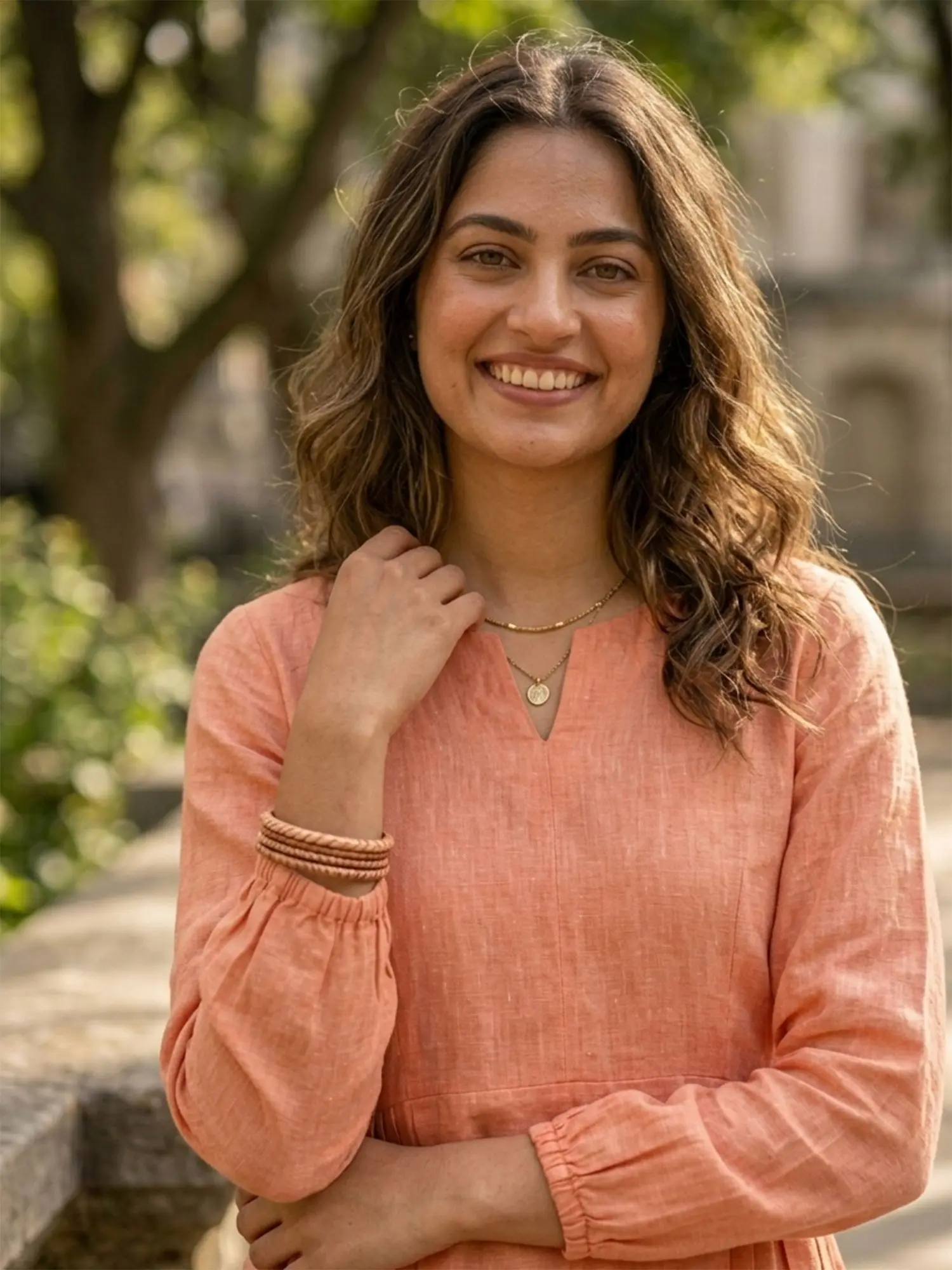 Women's Linen Cotton Top & Pant Set - Comfortable Daily Wear Outfit