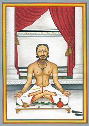 A Brahmin Doing Sandhya Vandanam