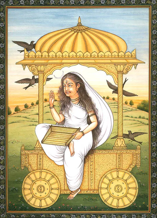 Devi Dhumavati, The Most Unusual Of The Mahavidyas | Exotic India Art