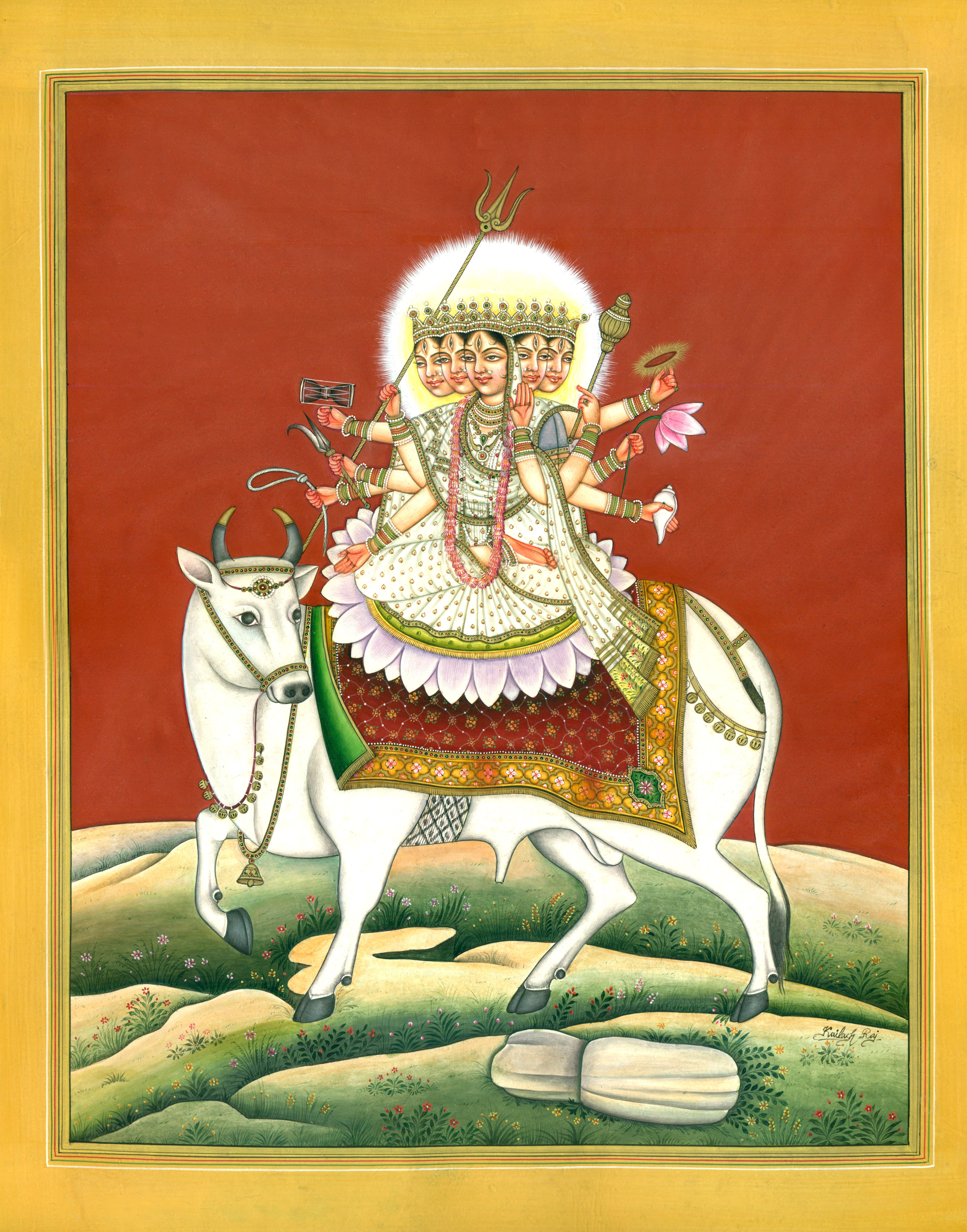 Ленивое божество 10 аудиокнига. Махагаури Деви. Махагаури богиня. Богиня Гаури Деви. Дурга Шайлапутри.