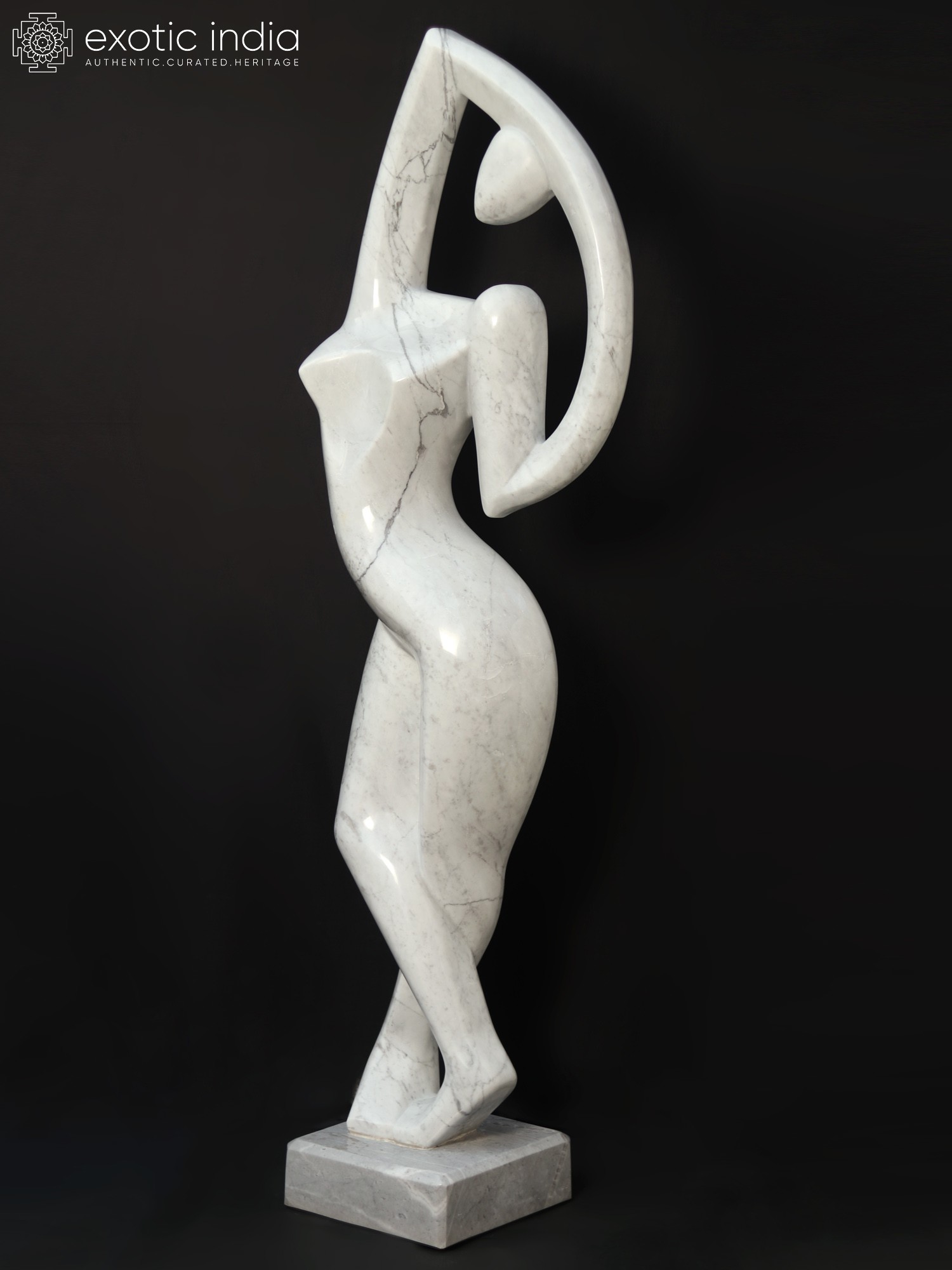 66" Lady Abstract Modern Art Sculpture Exotic India Art
