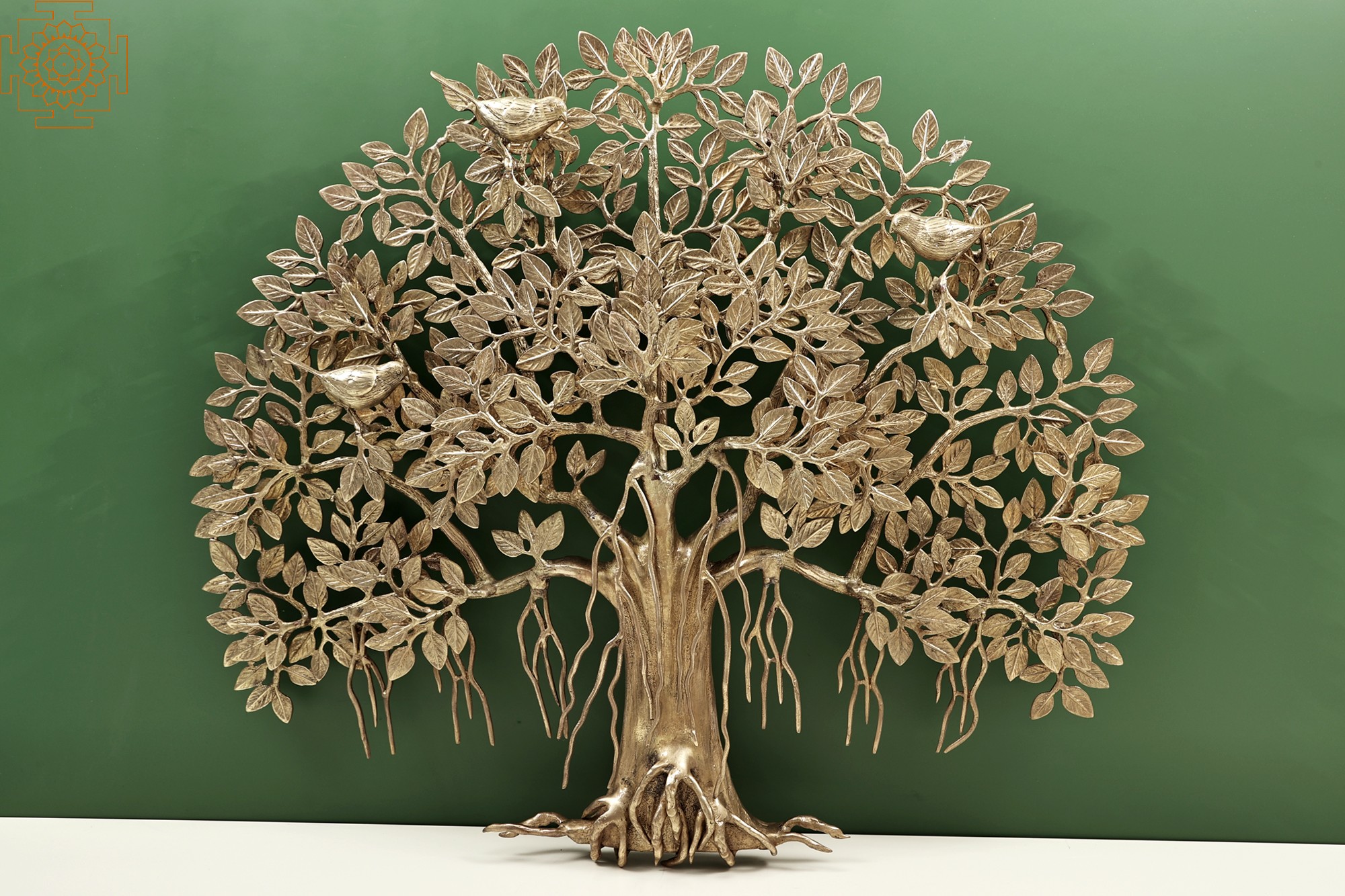 28" Handmade Bodhi Tree (Wall Hanging) Exotic India Art