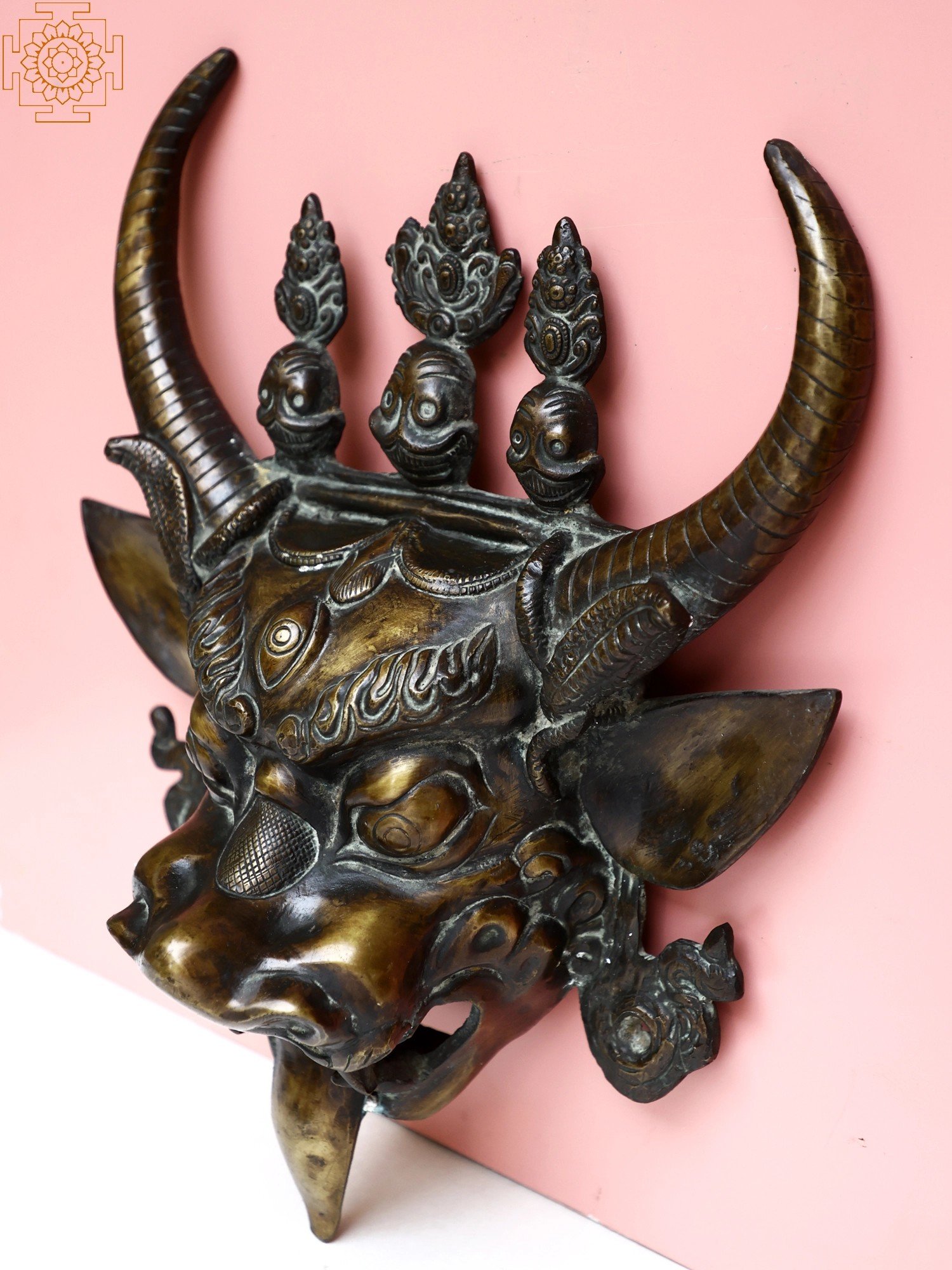 Brass Mask | Exotic India Art
