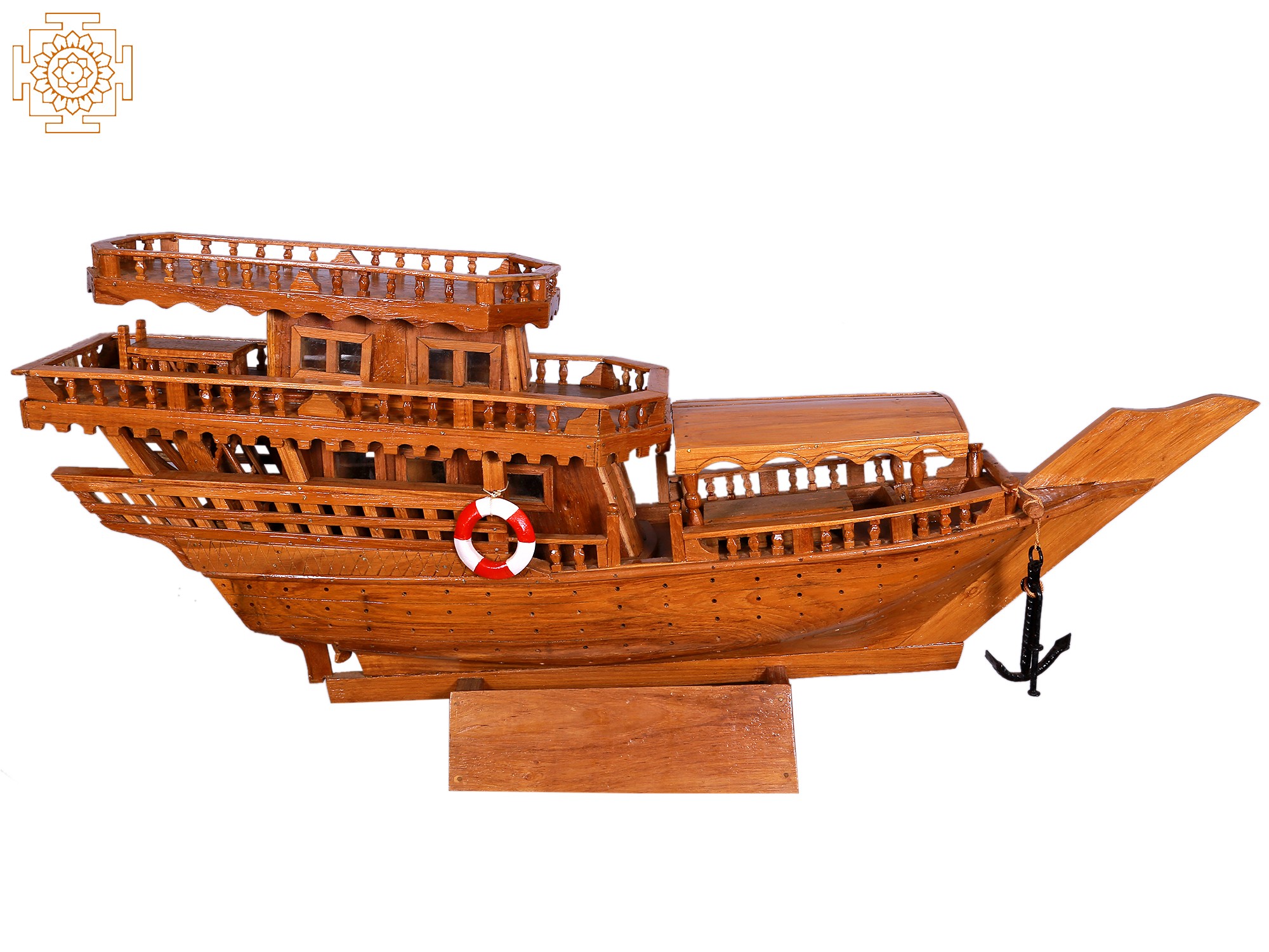 Boat Wooden Model at Rs 499/piece, Decorative Items in Mumbai