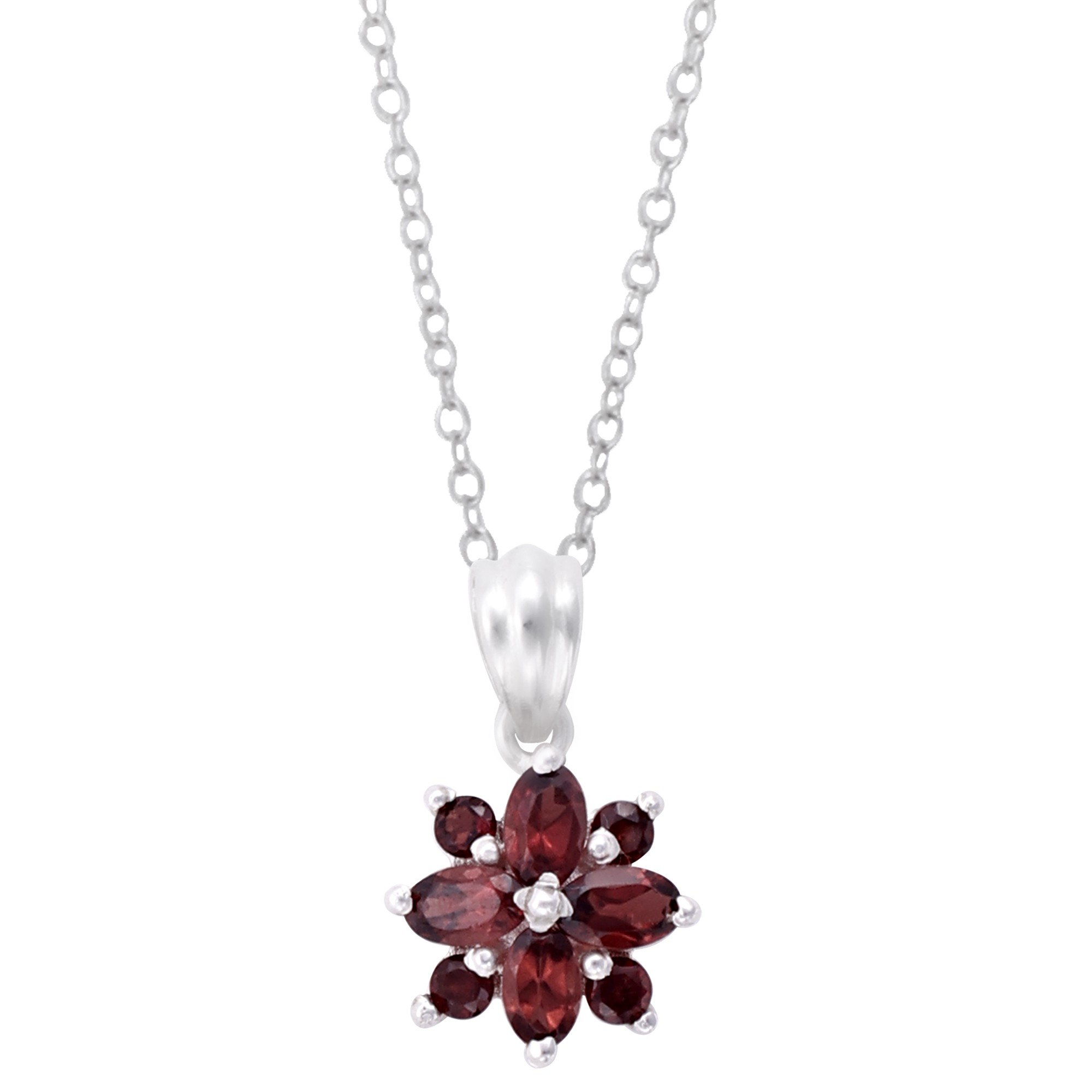 Red Garnet Heart Necklace – MindfulSouls