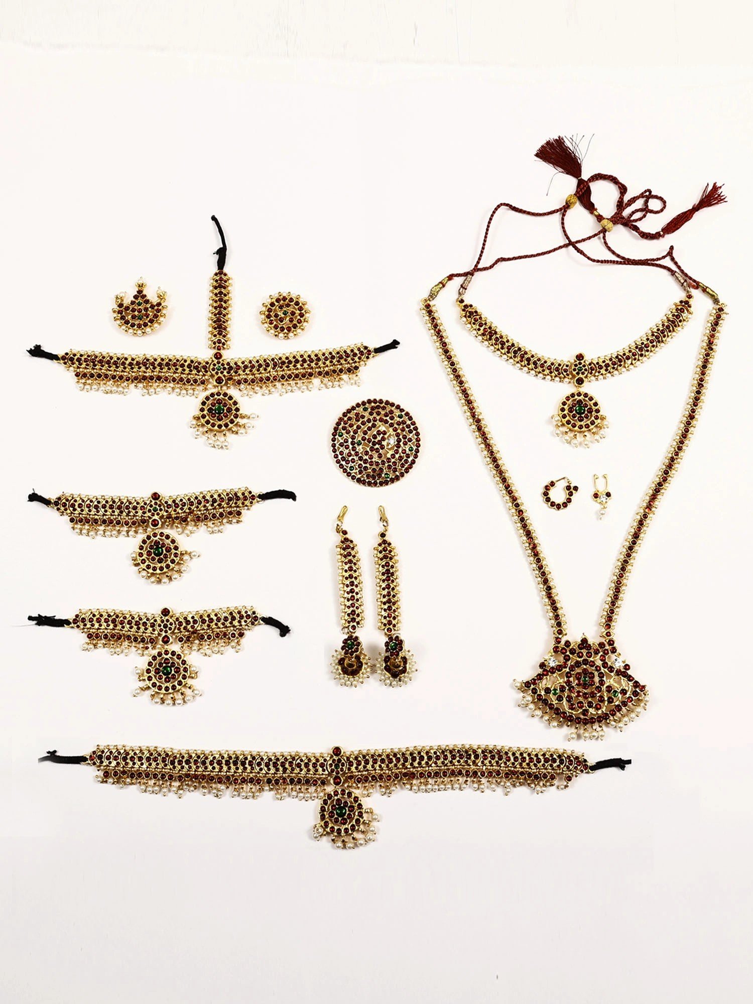 Buy Kemp Temple Surya Chandra Indian Jewelry Sun Moon Online in India  Etsy
