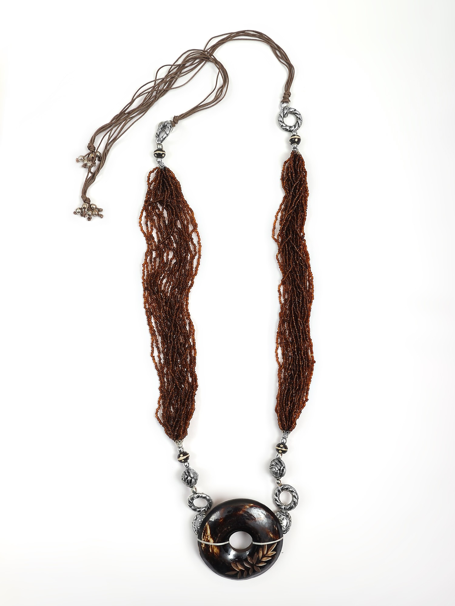 Buy Online Indian long necklace, Ethnic Oxidized Necklace Set/ Indian  Jewelry/ Boho necklace/ Bib neckla - Zifiti.com 1078811