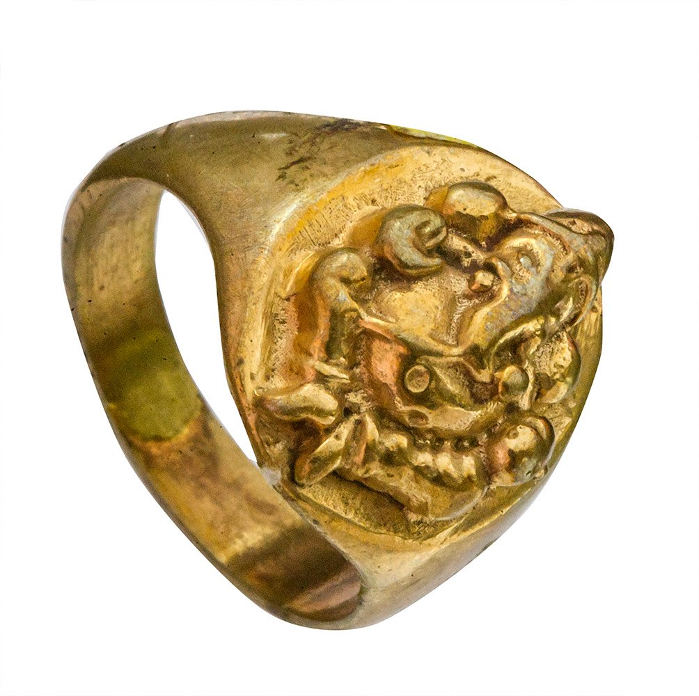 Large Ganesha Sterling Silver Ring - Size 11 – Cosmic Norbu