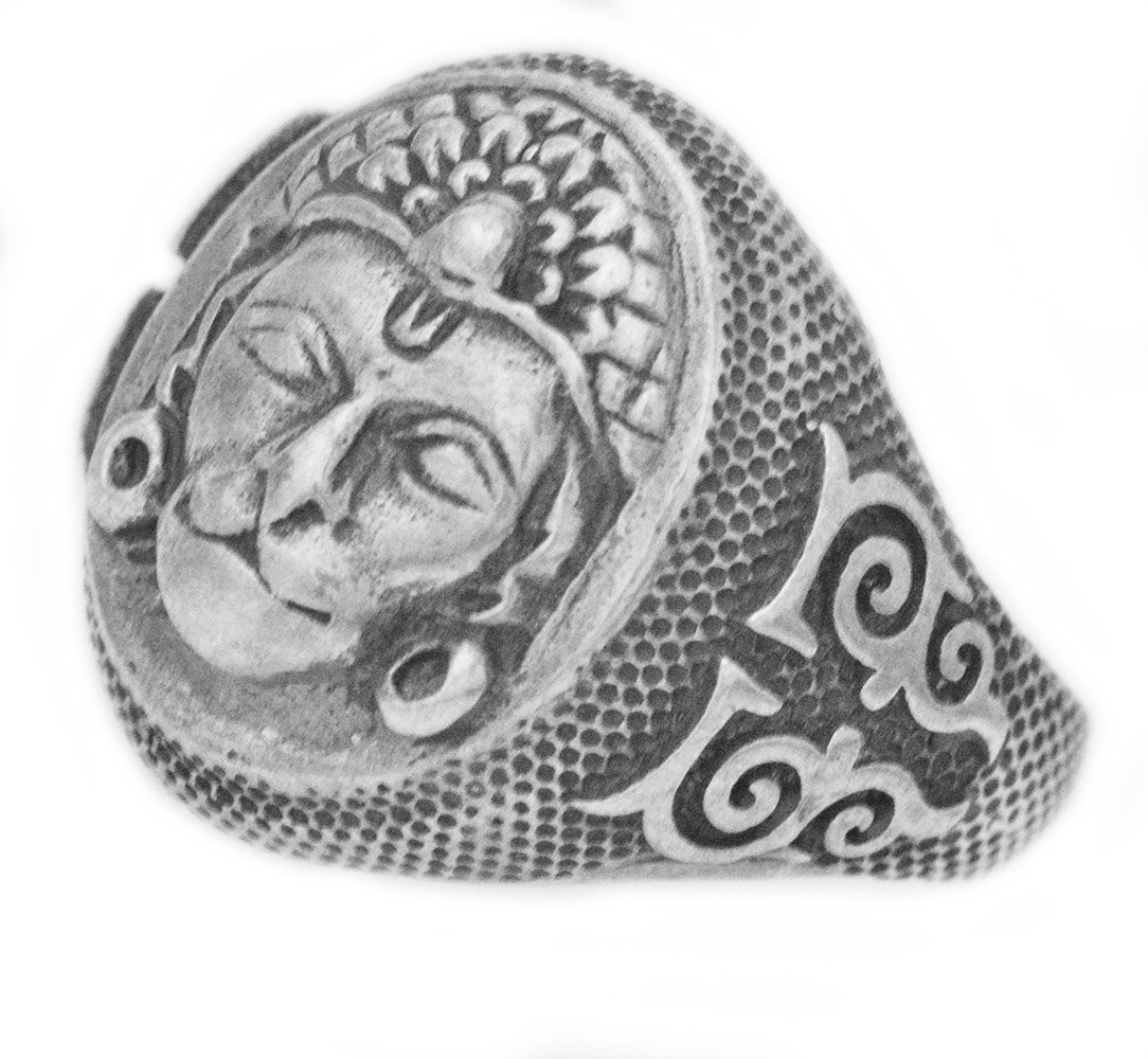 Sterling Silver 925 Hanuman Deity Hindu Buddha Ring - Etsy | 925 sterling  silver, Silver, Sterling silver