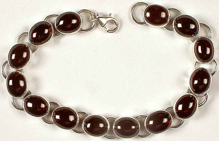 Garnet Bracelet | Exotic India Art