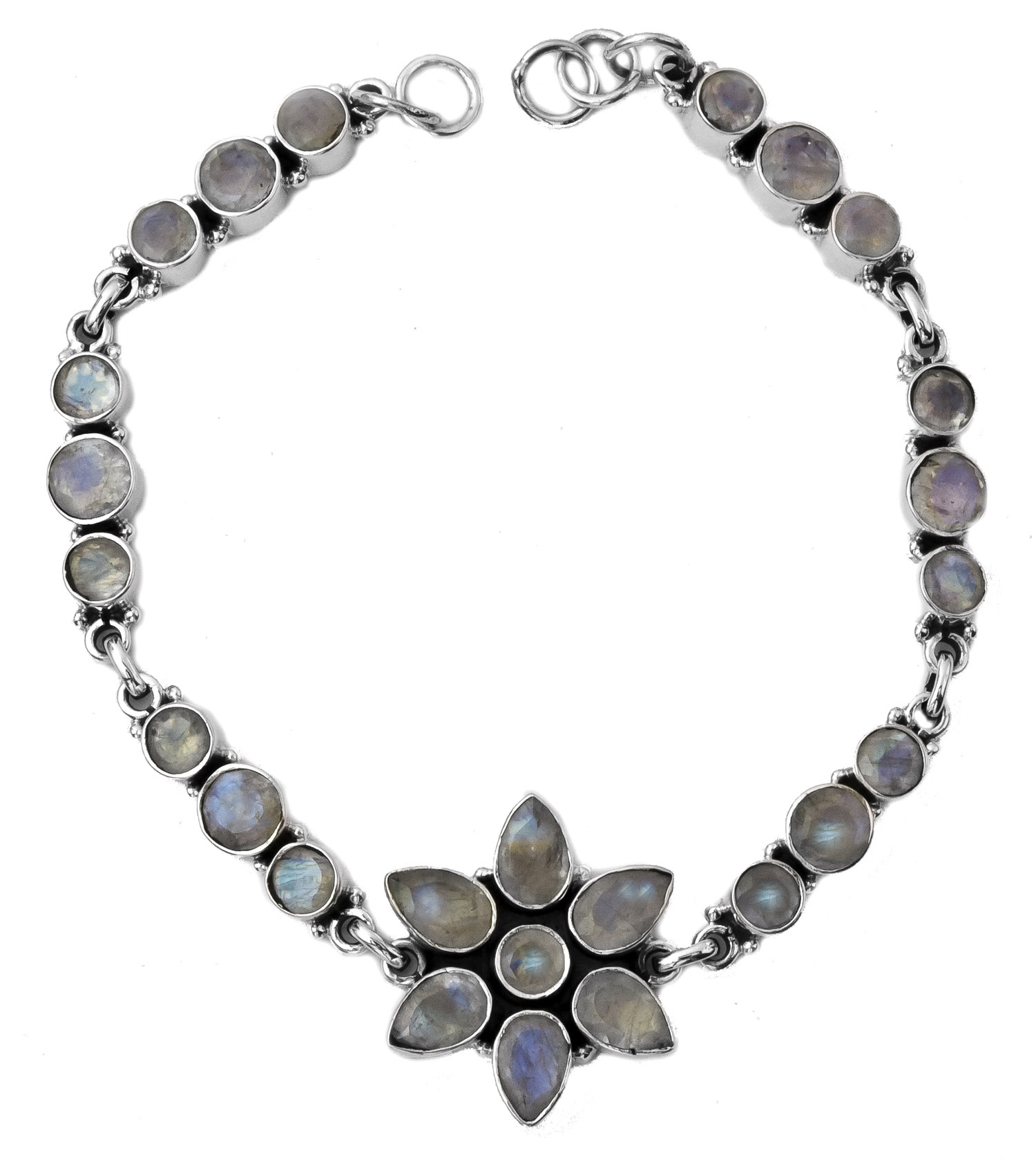 Genuine Moonstone Bracelet, Rainbow Moonstone Bracelet In Silver & Rose  Gold, June Birthday Gift For Wife, Moonstone Jewelry - Bracelets -  AliExpress