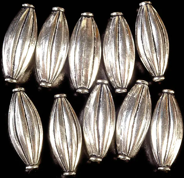 Gzi Beads Sterling Silver Price Per Piece 