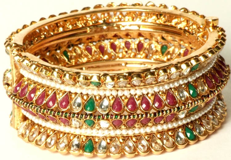 Tricolor Paperclip bracelet - Jewellery By Joy