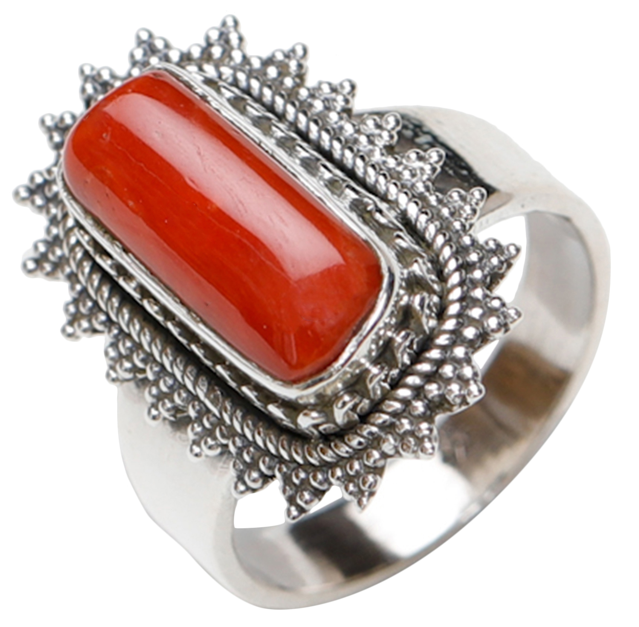 Coral Ring | Exotic India Art