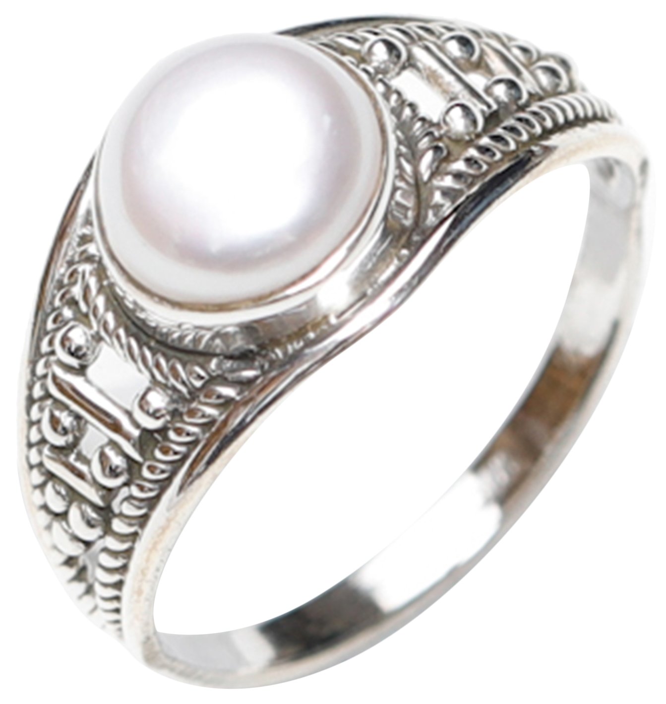 South Sea Pearl Ring in 18k Solid Gold - Gleam Jewels