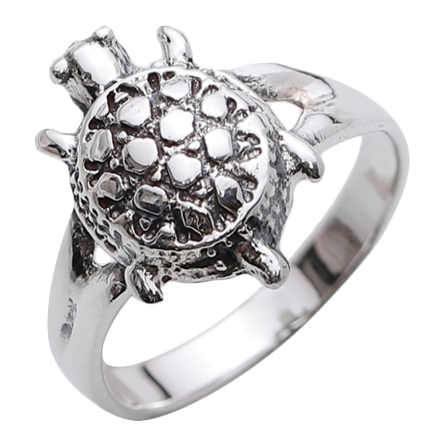 Buy ZUMRUT MAKING YOU A STYLE SENSATION Silver Plated Brass Tortoise Turtle  Shape Ring for Women and Girls Online at Best Prices in India - JioMart.