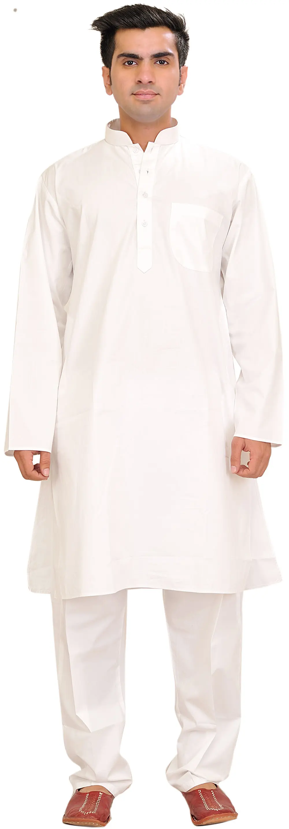 Pure White Kurta Pajama