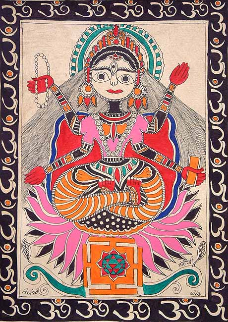 Matangi - The Outcaste Goddess | Exotic India Art