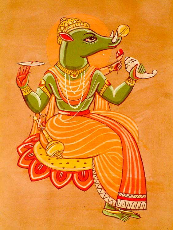 Varaha Avatar of Vishnu | Exotic India Art