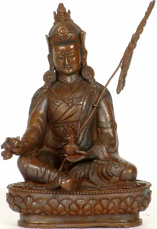 Tibetan Buddhist Deity Guru Padmasambhava | Exotic India Art