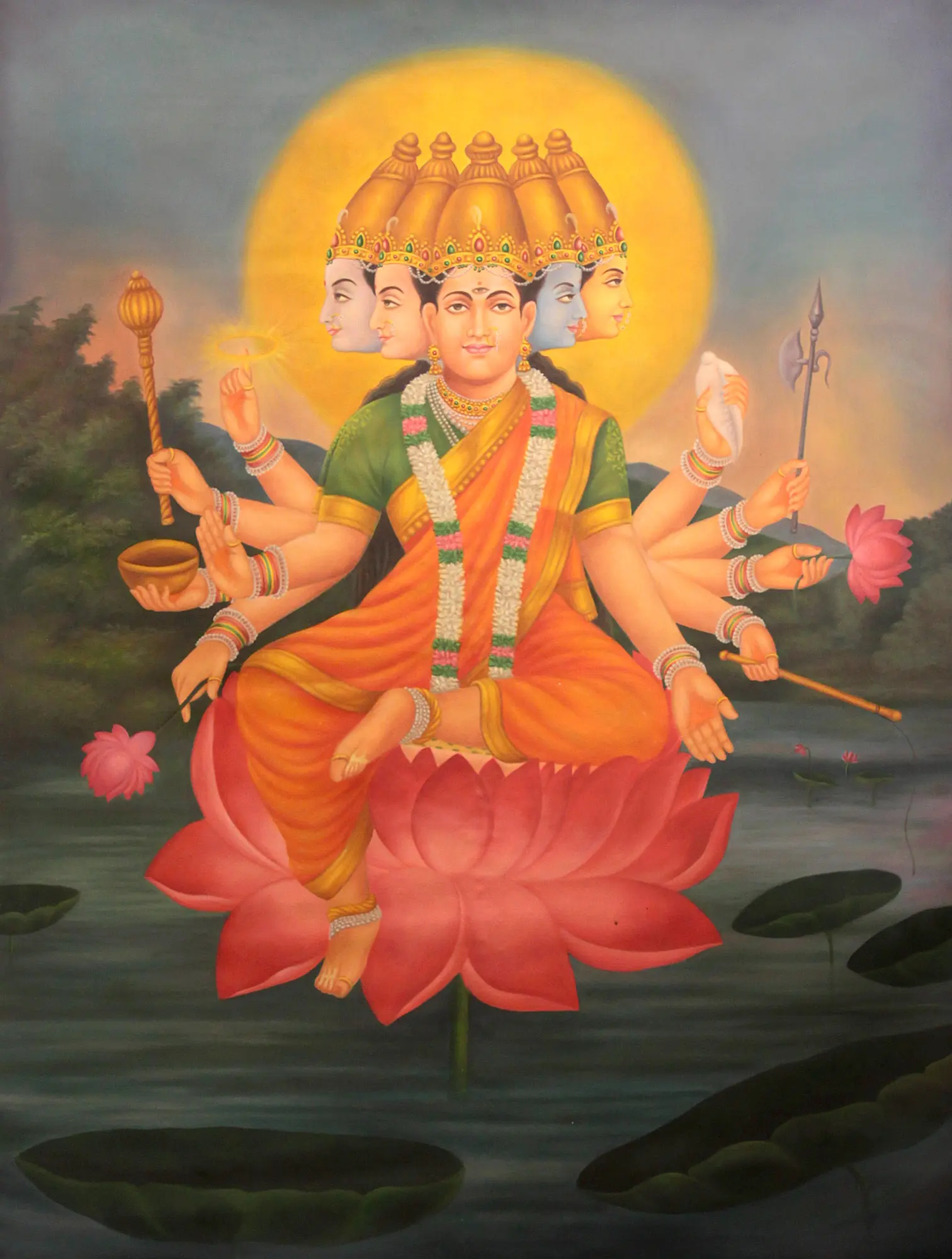 Shri Gayatri Atharvashirsham Stotram