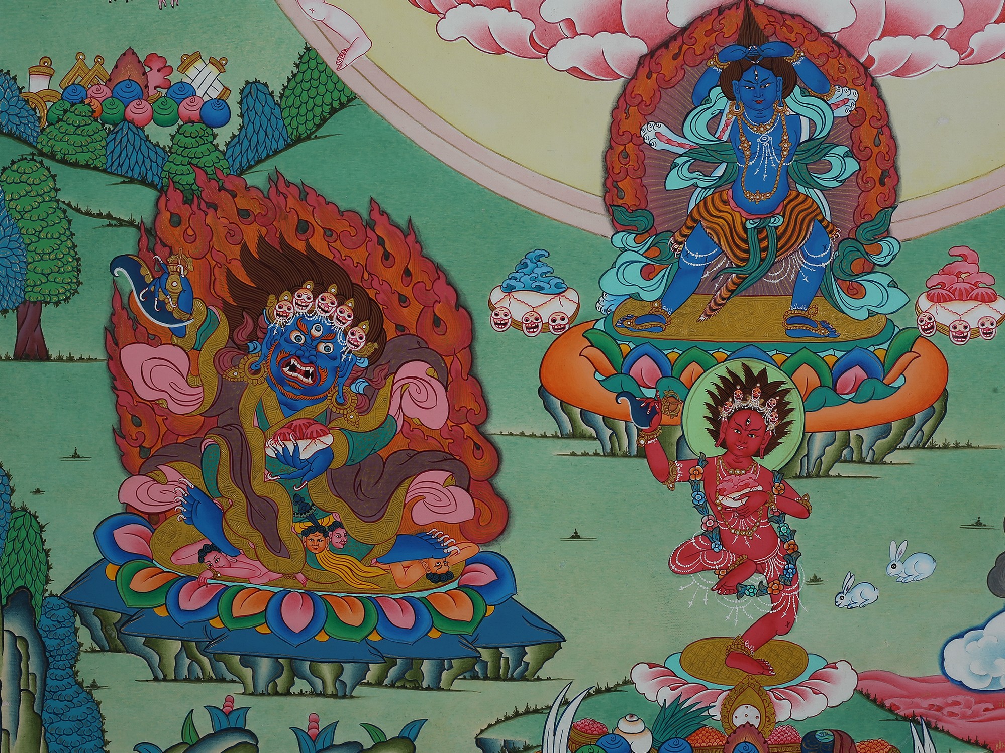 Karmapa (Brocadeless Thangka) | Exotic India Art