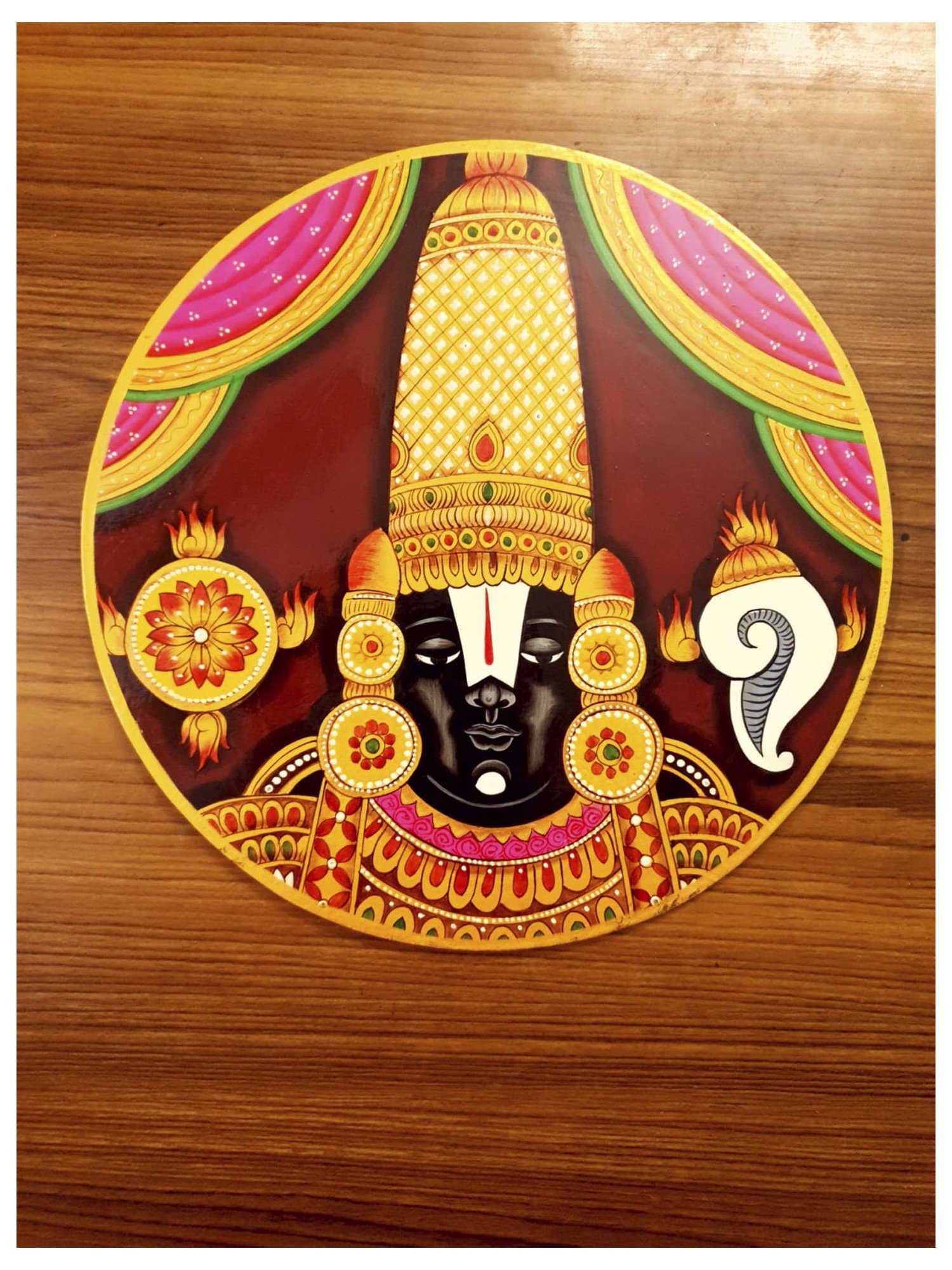 Buy Pray Everyday Tirupati Balaji Ji Photo Frames | Tirupati Balaji Ji  Silver Plated Frame for Home Temple | God's & Goddesses Photoframes |  Spiritual & Religious Frame Online at Best Prices