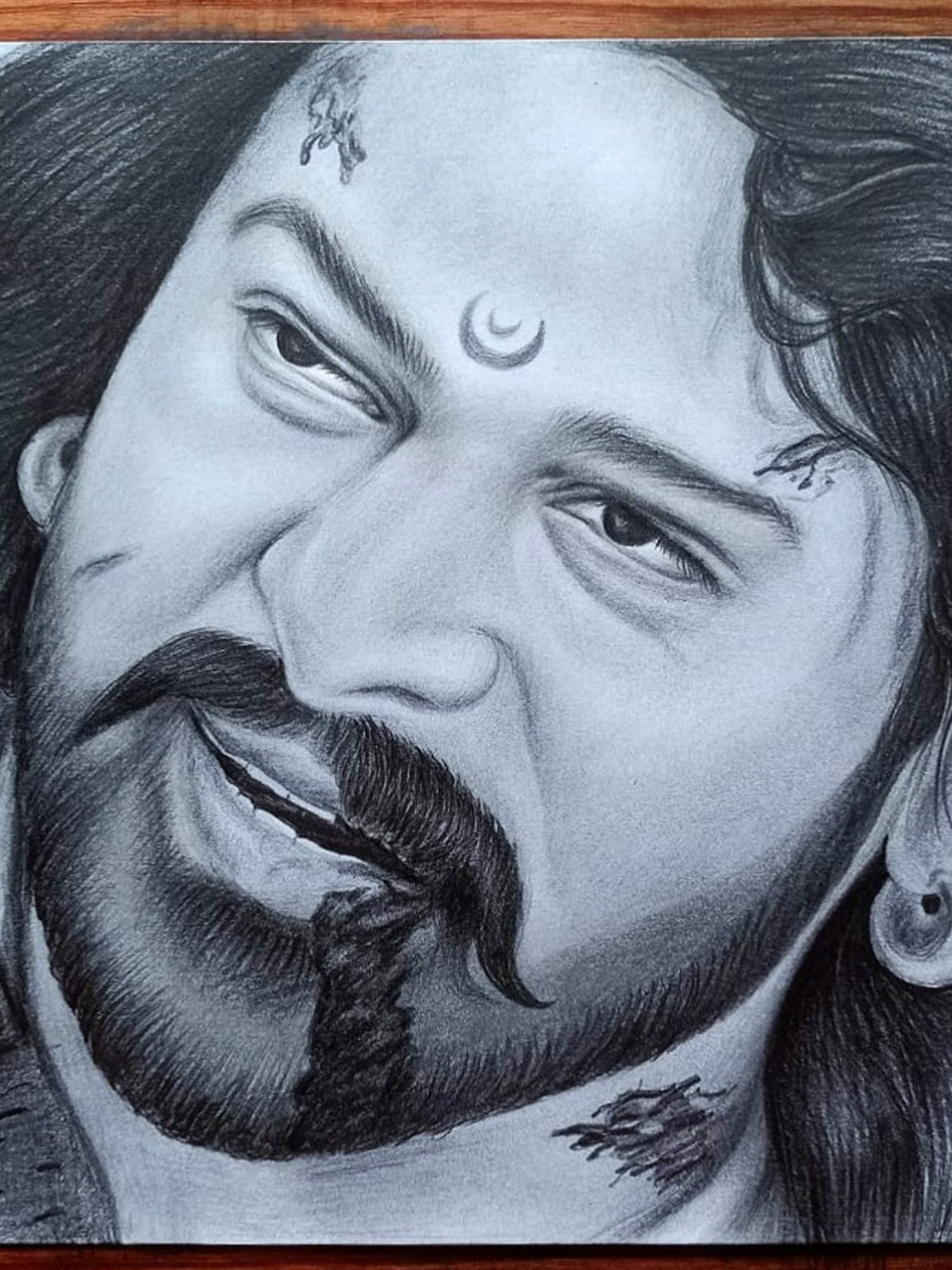 Artist Shubham Dogra - Pencil Sketch of the MS Dhoni as Bahubali drawn by  me.. | Facebook