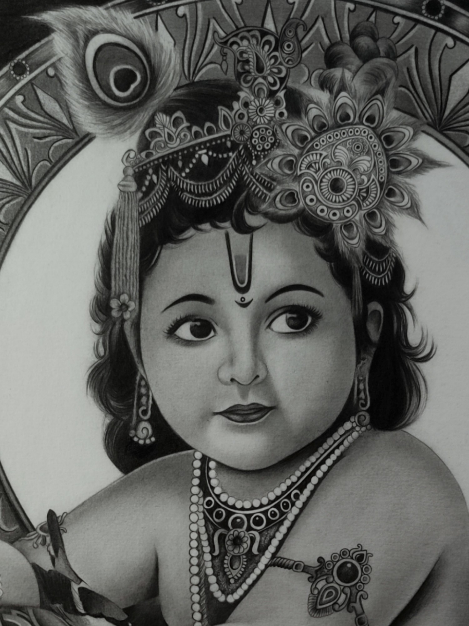 Jai Shri krishna Art Print by Lalitesh Kohli - Pixels