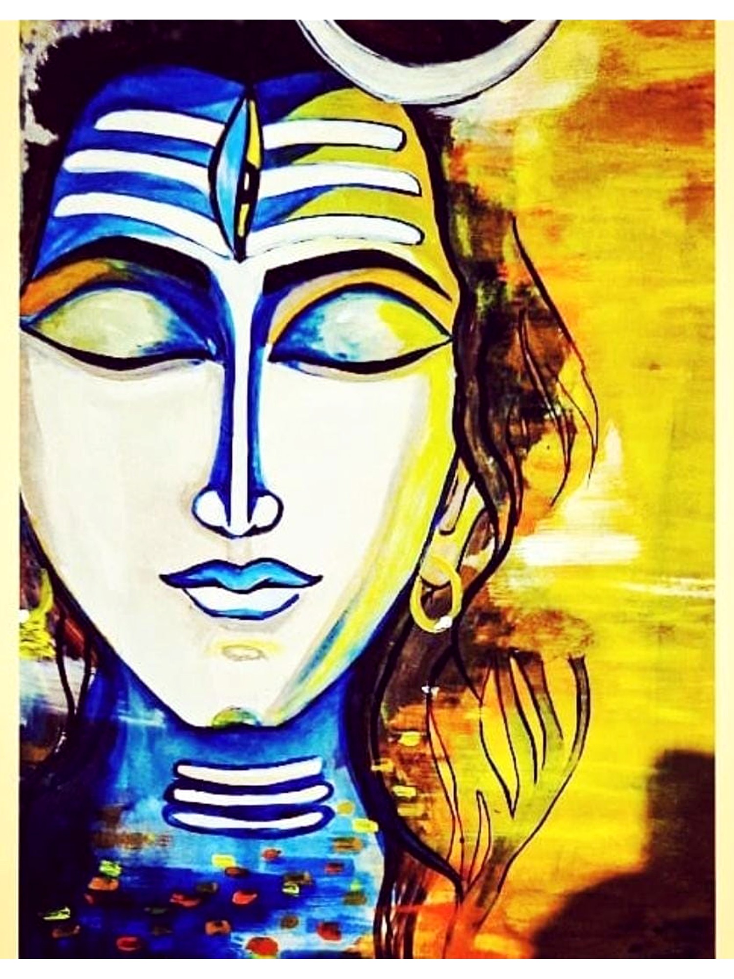 Drawing for Maha Shivaratri | Lord Shiva Drawing | Easy Bholenath Drawing  with Pencil | Easy drawings, Drawings, Sivan lord drawing