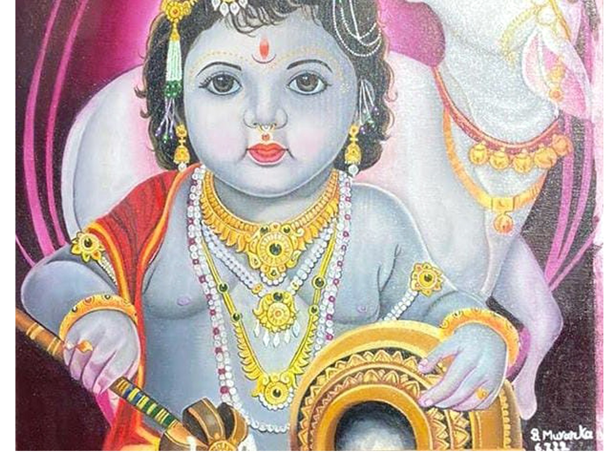 Lord Krishna For Makhan Chor lord krishna for cute little krishna HD  phone wallpaper  Peakpx