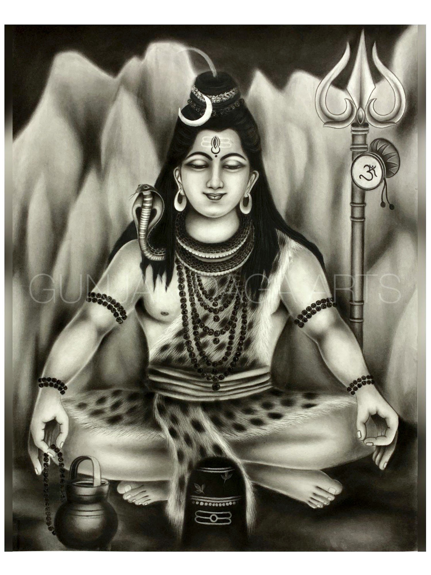 Shiva sketch  DrApurvagearts  Drawings  Illustration Religion  Philosophy  Astrology Hinduism  ArtPal