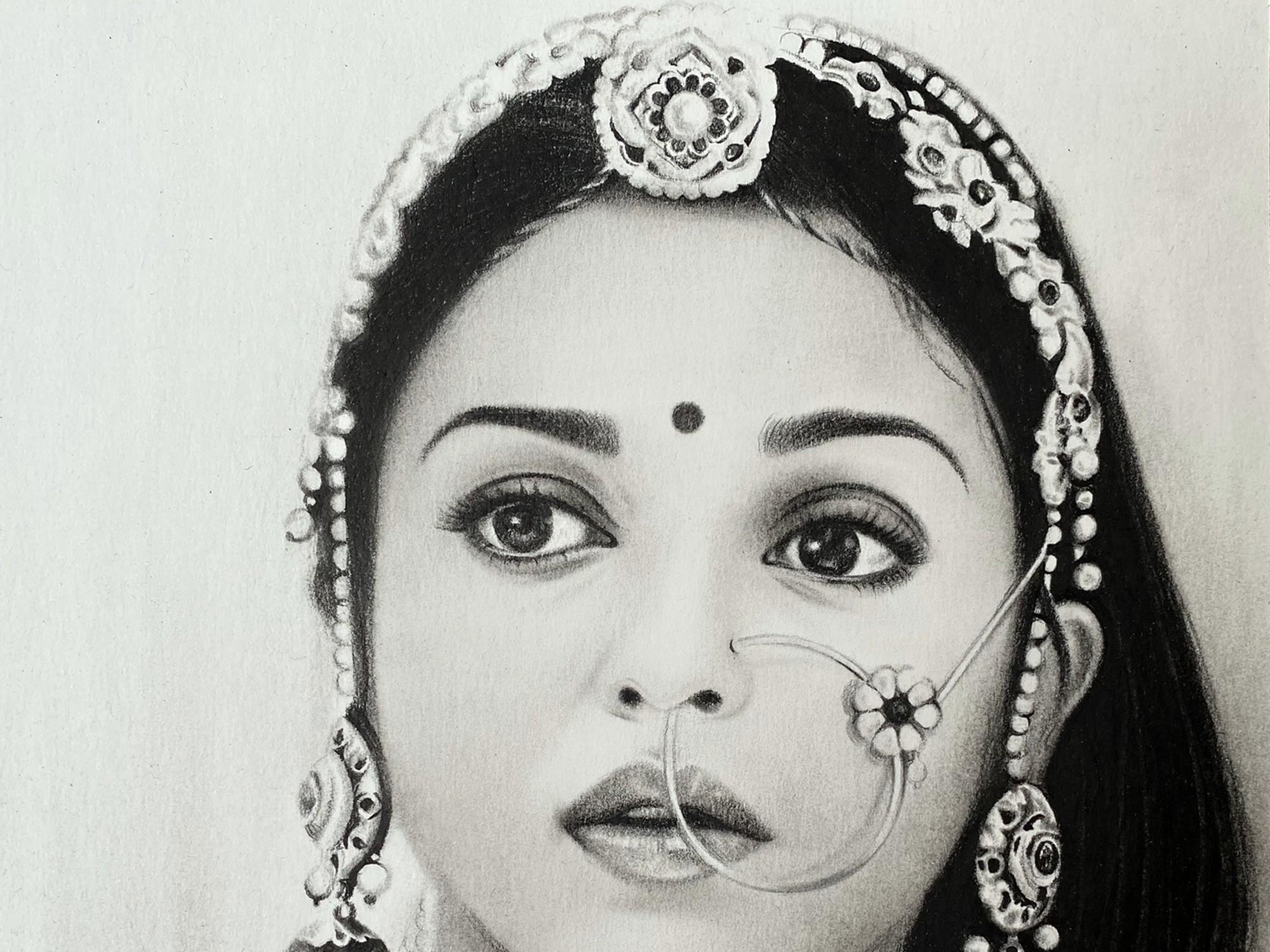 Pencil Sketch Of A Beautiful Eye - Desi Painters