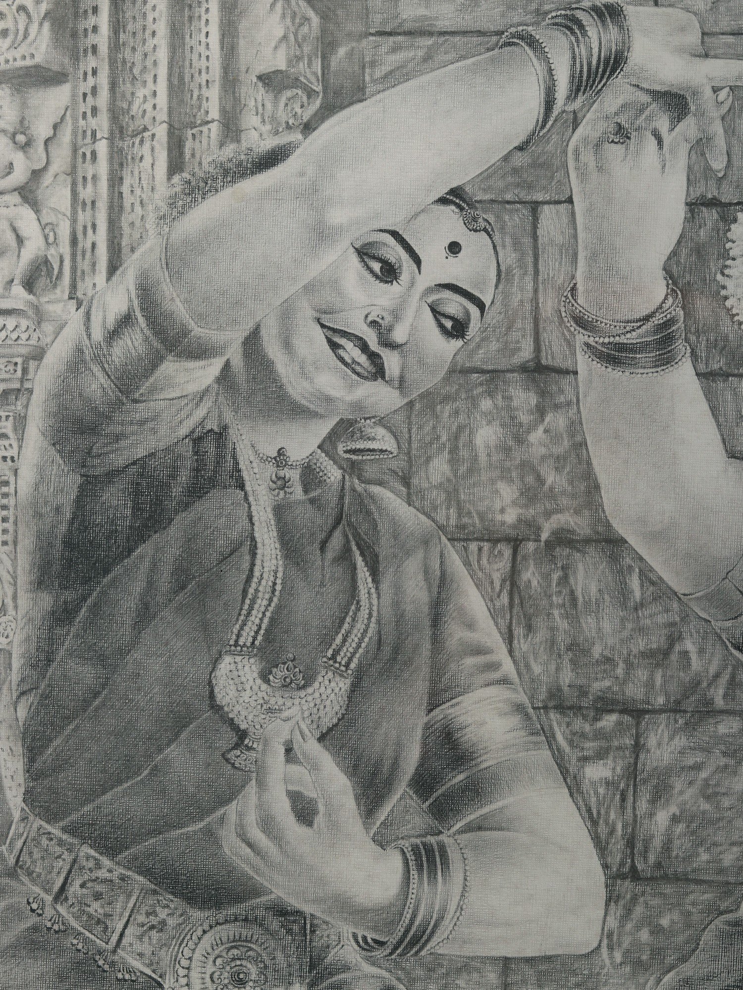 Bharatanatyam Dancer-2 Art Print Wall Decor - Etsy
