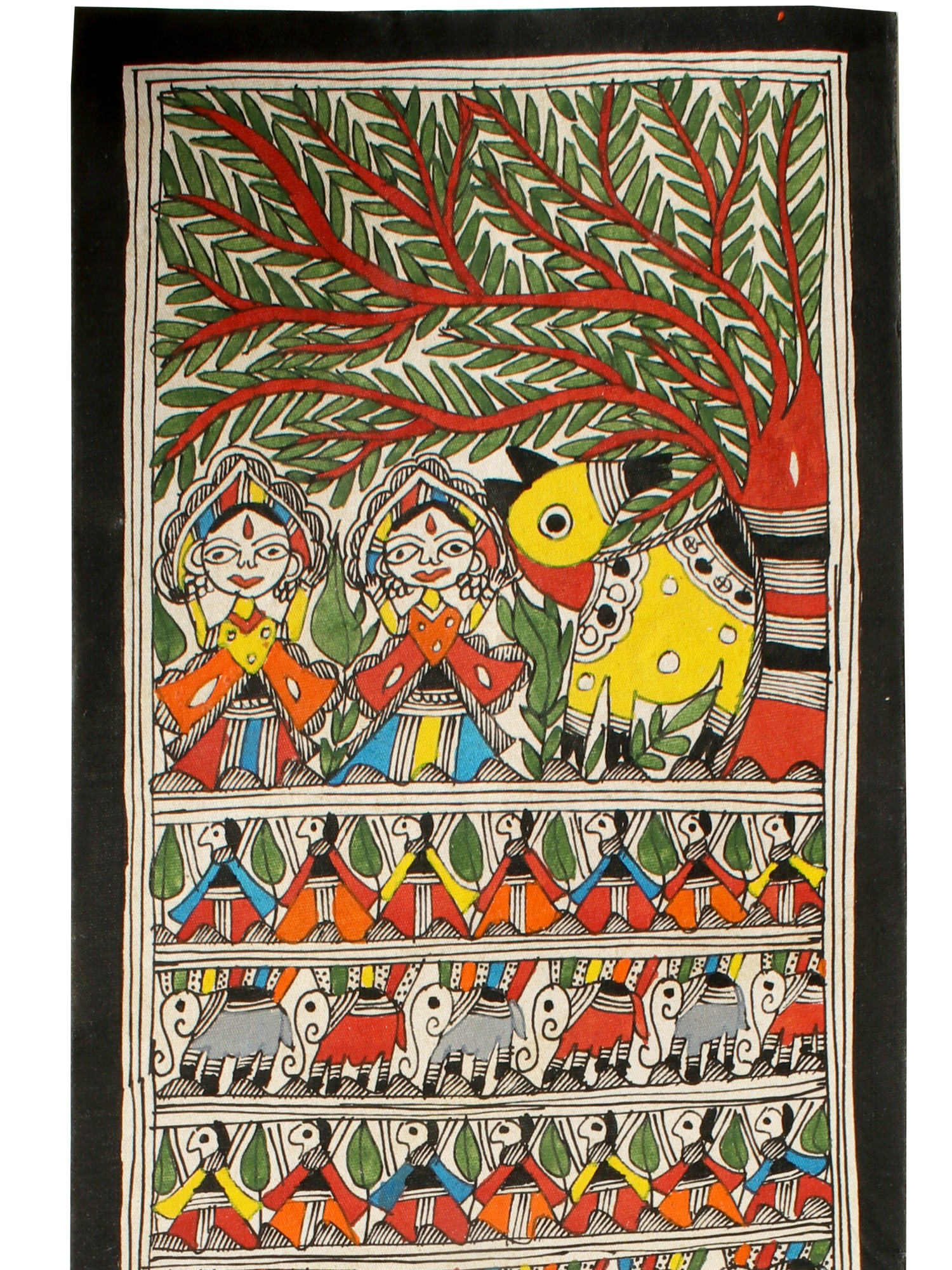 Godna Style | Madhubani Painting | Exotic India Art
