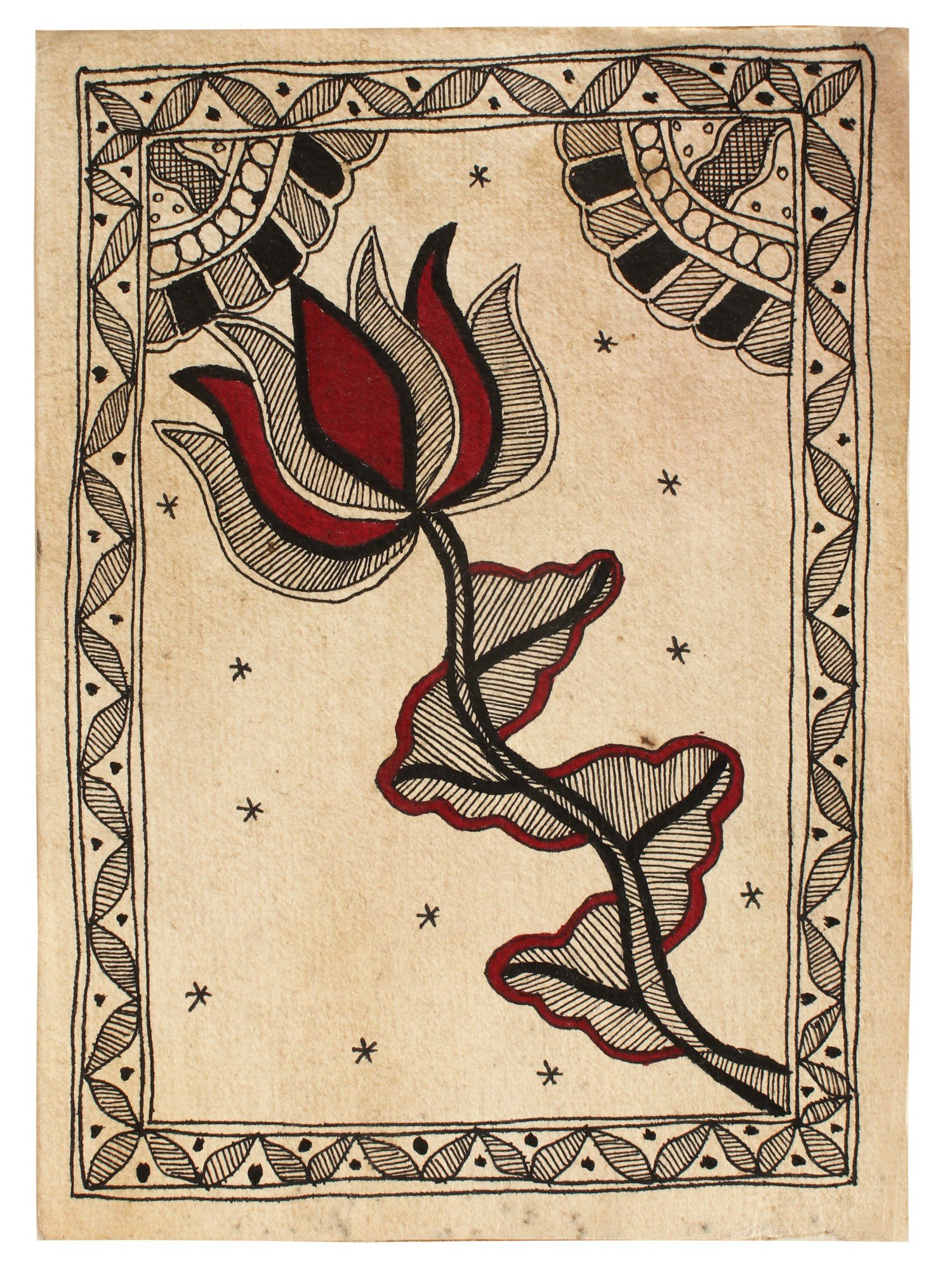 Madhubani Painting Tapestry by Ankit Priyadarshi - Fine Art America