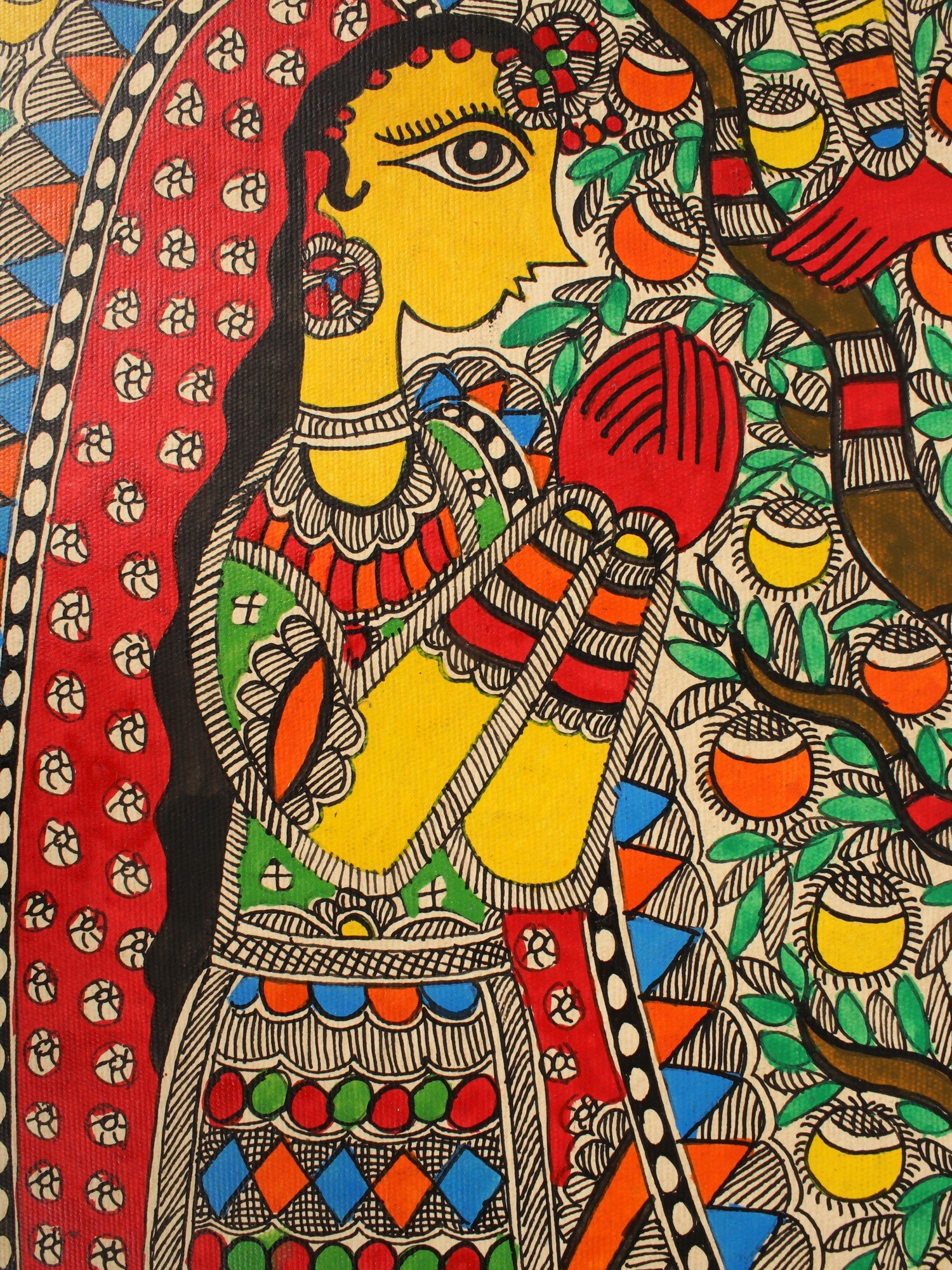 Train In India | Madhubani Painting | Exotic India Art