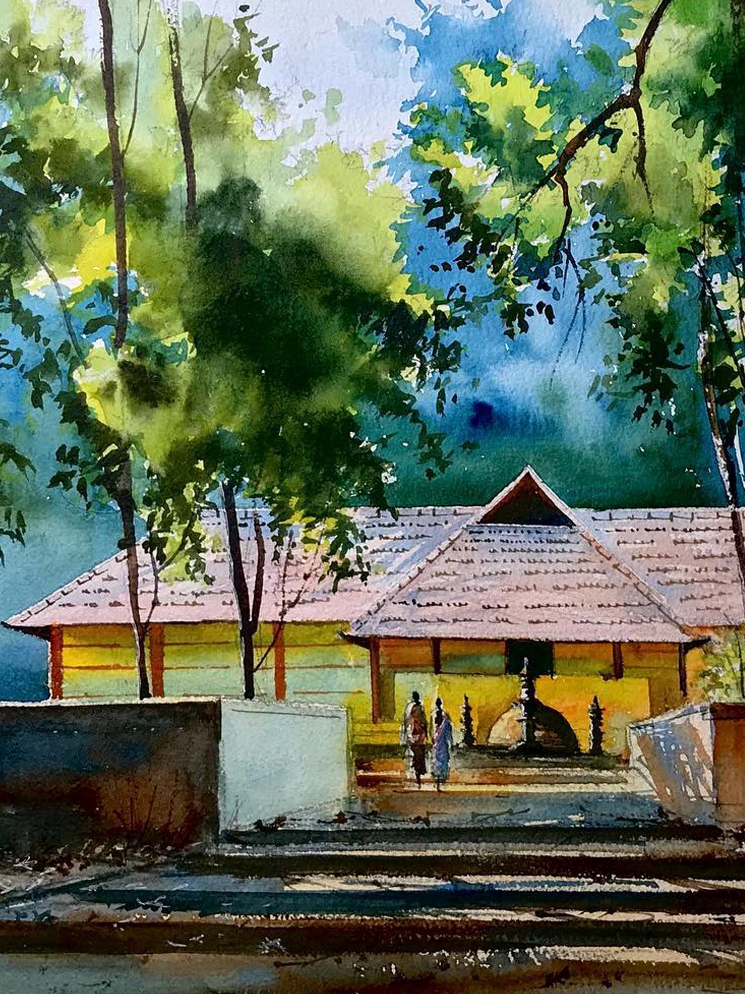 ॐ नमः शिवाय Sharing a few illustrations of the beautiful Shiva temples from  Alibag on the occasion of #mahashivratri. There are many more,… | Instagram