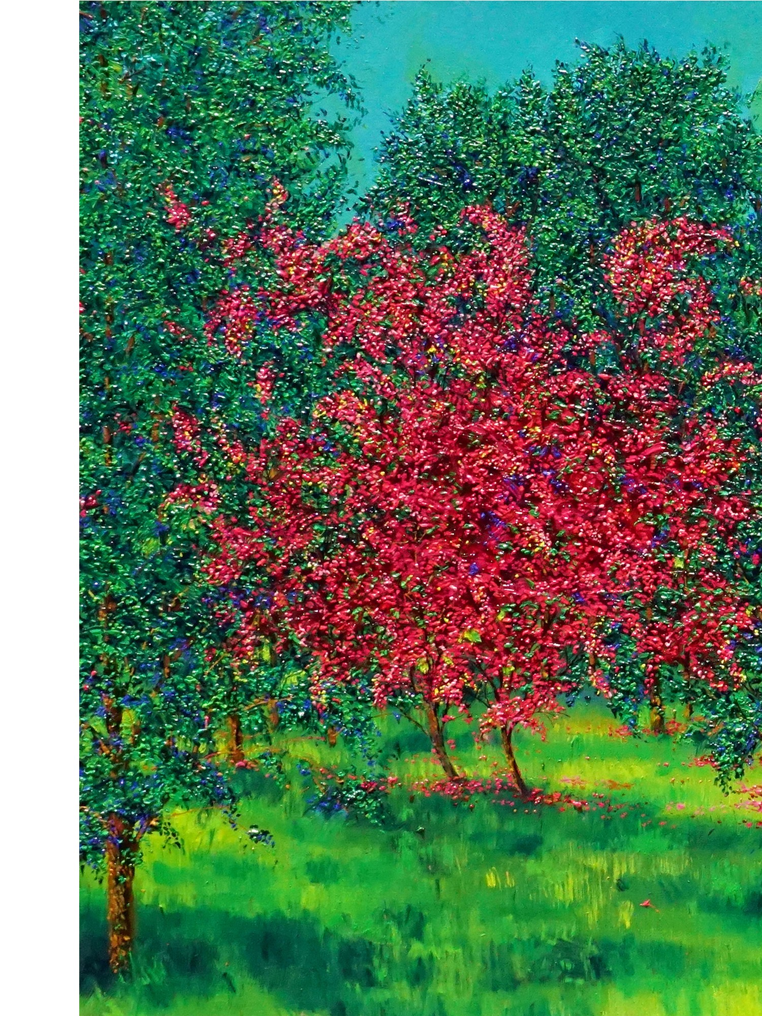 Garden of Bliss Painting by Pardeep Singh Exotic India Art