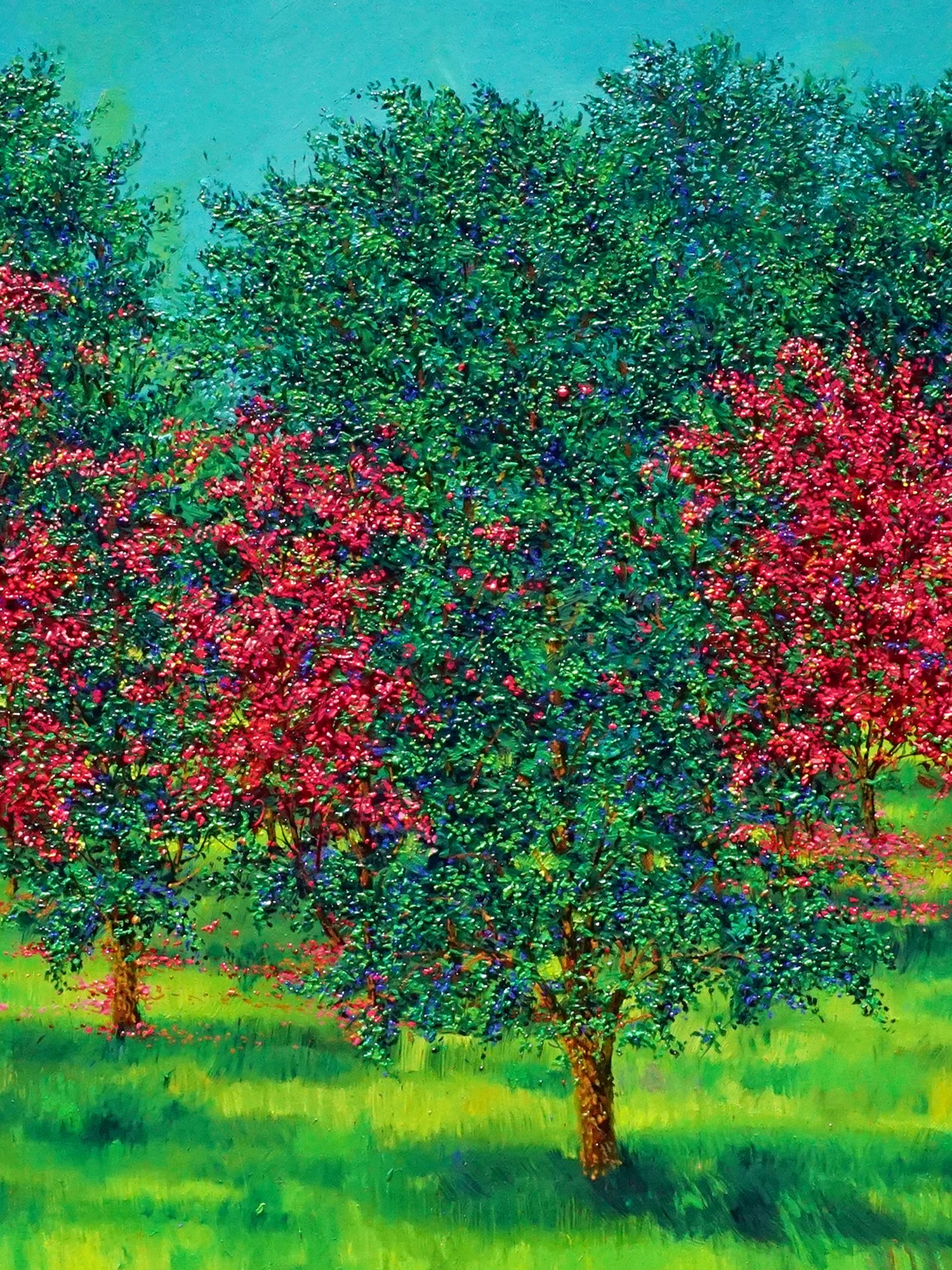 Garden of Bliss Painting by Pardeep Singh Exotic India Art