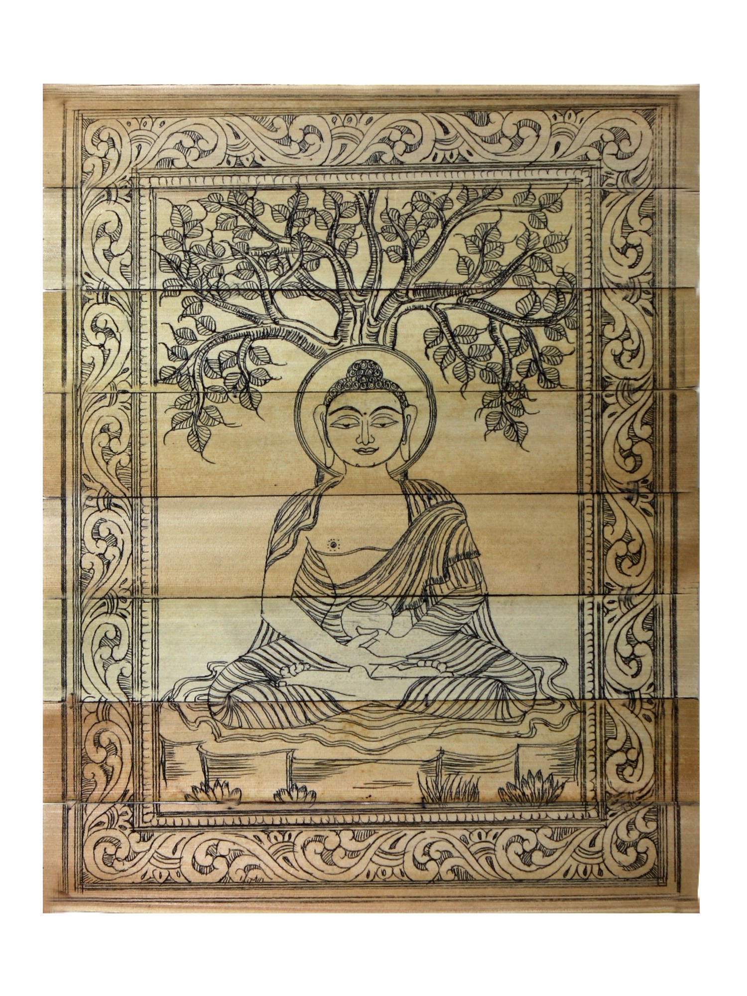 bodhi tree clipart black and white  Clip Art Library