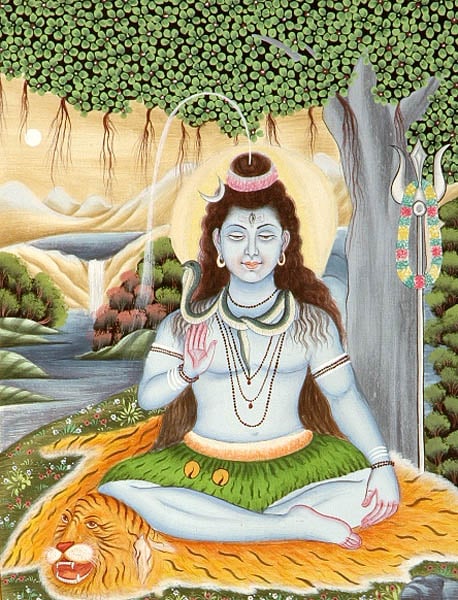 Mahayogi Shiva | Exotic India Art